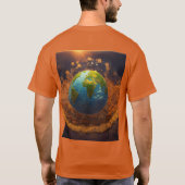 Global Harmony: Vrede en Eenheid T-shirt (Achterkant)