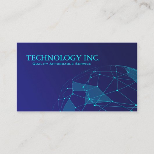 Global Information Technology Visitekaartje (Voorkant)