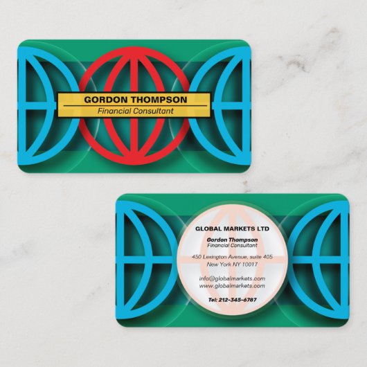 Global Markets Visitekaartje (Voorkant / Achterkant)