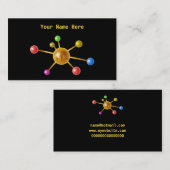 Global Molecule, Jouw naam Visitekaartje (Voorkant / Achterkant)