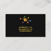 Global Molecule, Jouw naam Visitekaartje (Achterkant)