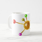 Global Molecule Koffiemok (Voorkant links)