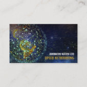 Global Networking Speed Networking Event Organizer Visitekaartje (Voorkant)