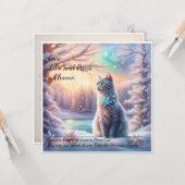 Global Peace Kaart: Geef liefde en vrede een kans Kaart (Voorkant / Achterkant in situ)