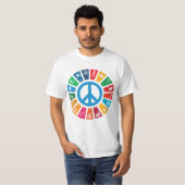 Global Peace Sustainability Goals Inspirerend T-shirt (Voorkant volledig)