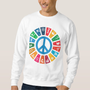 Global Peace Sustainability Goals Inspirerend Trui