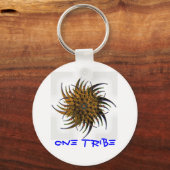 Global Peace symb o;, One Tribe Sleutelhanger (Voorkant)