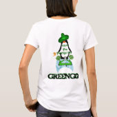 Global Penguin, GreenGo Red de pinguïns T-shirt (Achterkant)