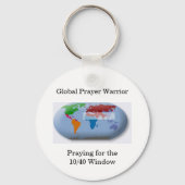 Global Prayer Warrior Sleutelhanger (Voorkant)