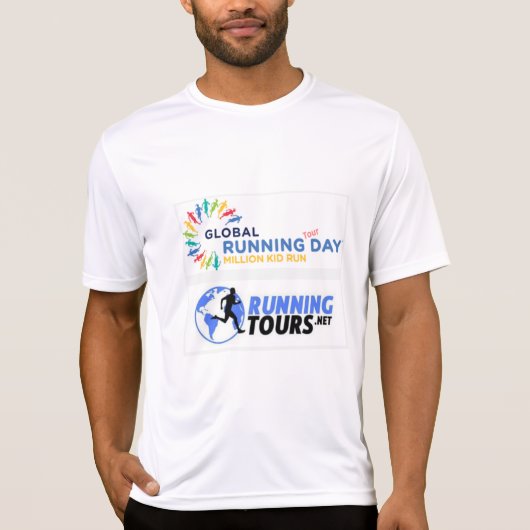 Global Running Tour Day shirt (Voorkant)