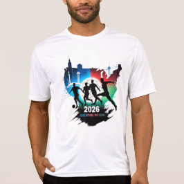 Global Soccer 2026 Three Nations. One Dream.  T-shirt