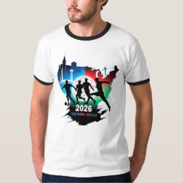 Global Soccer 2026 Three Nations. One Dream.  T-shirt