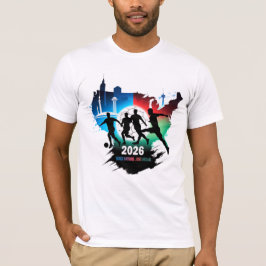 Global Soccer 2026 Three Nations. One Dream.  T-shirt