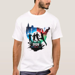 Global Soccer 2026 Three Nations. One Dream.  T-shirt