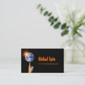 Global Spin Visitekaartje (Staand voorkant)