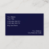 Global Technology-Visitekaartjes Visitekaartje (Achterkant)