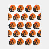 Global Tourism Day Fleece Deken (Voorkant)