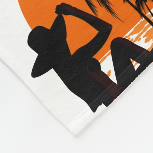 Global Tourism Day Fleece Deken (Hoek)