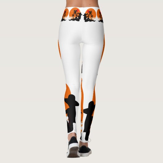 Global Tourism Day Leggings (Achterkant)