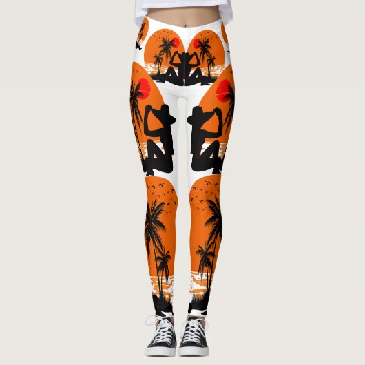 Global Tourism  Day Leggings (Voorkant)