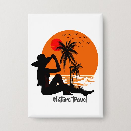 Global Tourism Resilience Day Button (Voorkant)