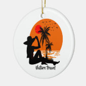 Global Tourism Resilience Day Keramisch Ornament (Links)