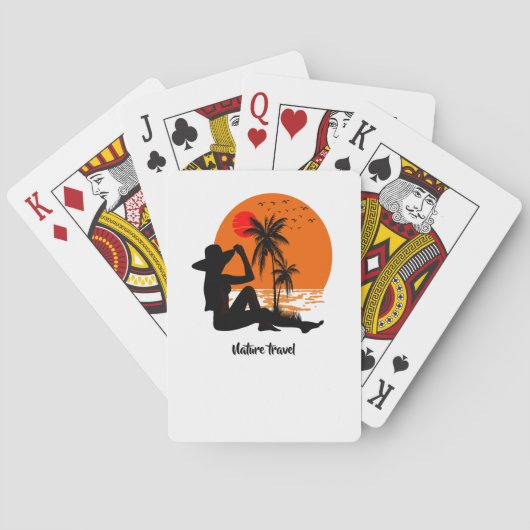 Global Tourism Resilience Day Pokerkaarten (Achterkant)