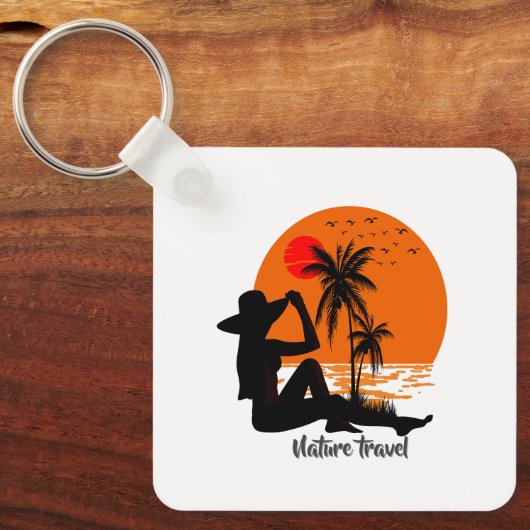 Global Tourism Resilience Day Sleutelhanger (Voorkant)