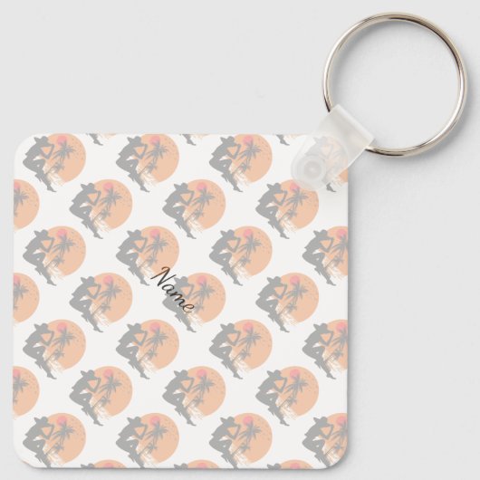 Global Tourism Resilience Day Sleutelhanger (Achterkant)