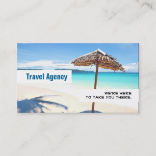 Global Travel Agency Agent Visitekaartje