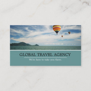 Global Travel Agency Agent Visitekaartje