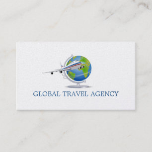 Global Travel Agency Agent Visitekaartje