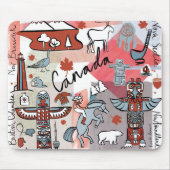 Global Travel - Canada Muismat (Voorkant)