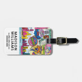 Global Travel - Hongkong Bagagelabel (Voorkant horizontaal)