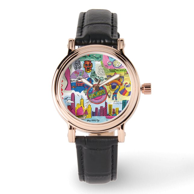Global Travel - Hongkong Horloge (Voorkant)