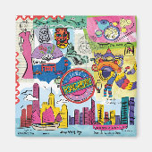 Global Travel - Hongkong Magneet (Voorkant)