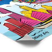 Global Travel - Hongkong Poster (Hoek)