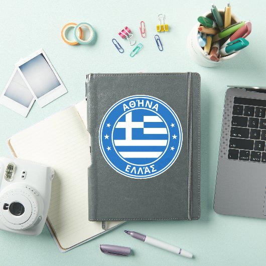 Global Traveler - Αtracoτ α | Athene, Ελλάς | Grie Sticker (iPad Cover)