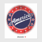 Global Traveler - Amerika | Verenigde Staten Sticker (Vel)