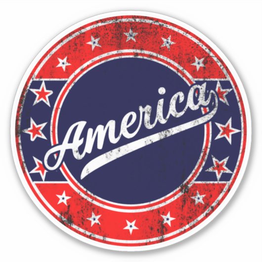 Global Traveler - Amerika | Verenigde Staten Sticker (Voorkant)