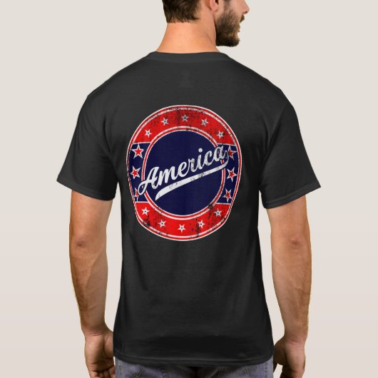 Global Traveler - Amerika | VS T-Shirt (Achterkant)