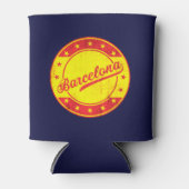 Global Traveler - Barcelona, Spanje Blikjeskoeler (Voorkant)