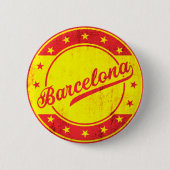 Global Traveler - Barcelona, Spanje Ronde Button 5,7 Cm (Voorkant)