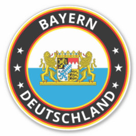 Global Traveler - Bayern | Beieren (bewerking) Sticker