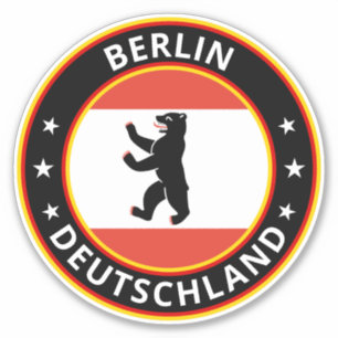 Global Traveler - Berlin, Deutschland (Edit) Sticker