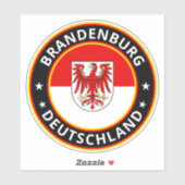 Global Traveler - Brandenburg, Deutschland (Edit) Sticker (Vel)