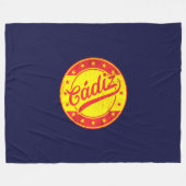 Global Traveler - Cadiz, Spanje Fleece Deken (Voorkant (Horizontaal))