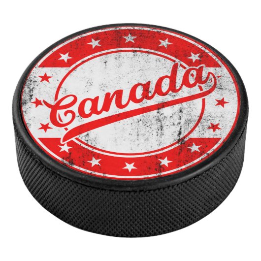 Global Traveler - Canada Hockey Puck (3/4)