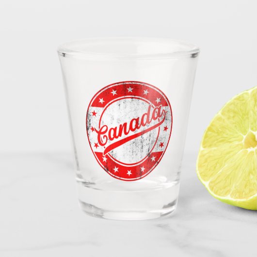 Global Traveler - Canada Shot Glass Shot Glas (Voorkant)