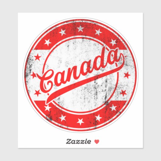 Global Traveler - Canada Sticker (Vel)